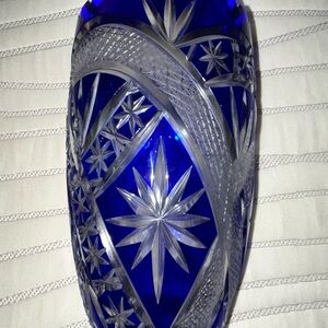 Imperlux crystal vase: germany